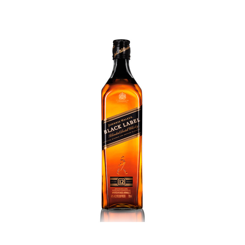 Image of Johnnie Walker Black Label Blended Scotch Whisky 70 cl.