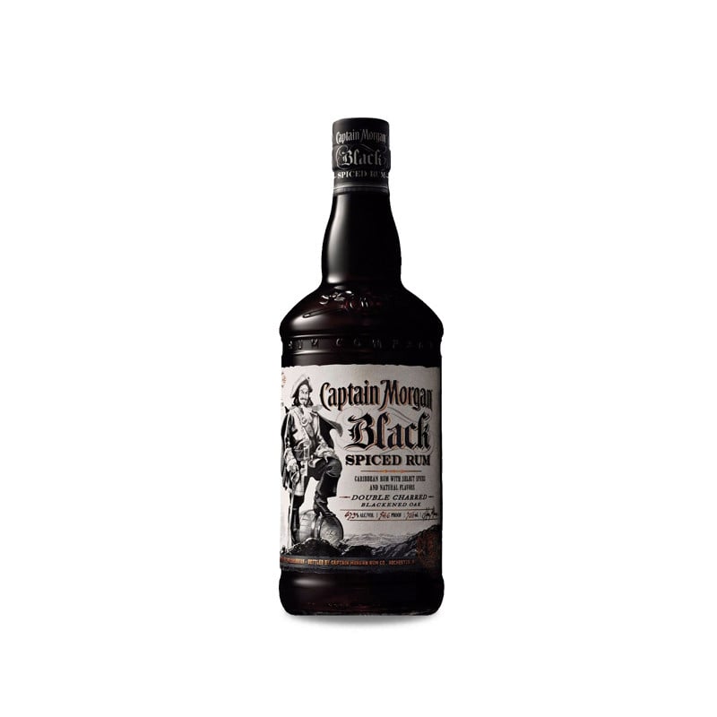 Image of Captain Morgan Black Spiced Rum 1 Liter