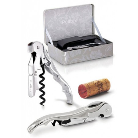 Korkenzieher Pulltex Pulltap's Classic chrome mit Etui