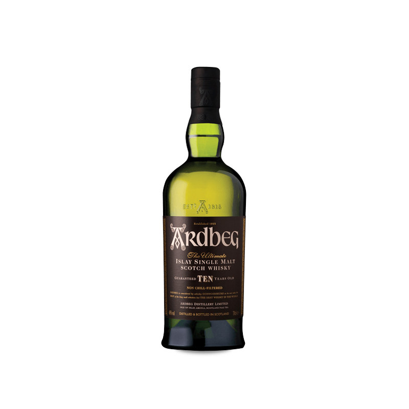 Image of Ardbeg 10 Jahre Single Malt Scotch Whisky 70 cl.