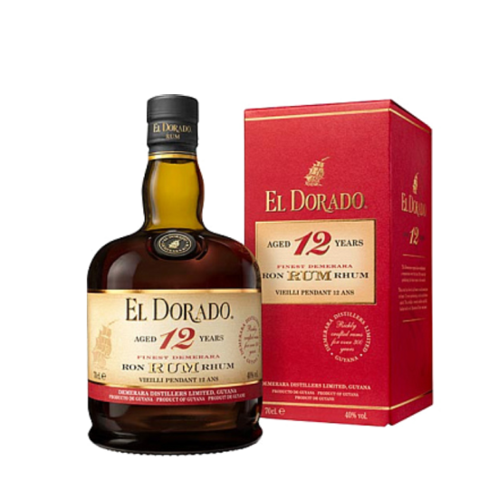 Ron El Dorado 12 Años  70 cl.