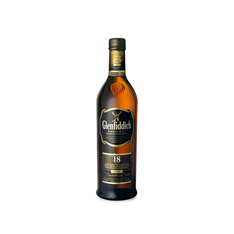 Image of Glenfiddich 18 Jahre Single Malt Scotch Whisky 70 cl.