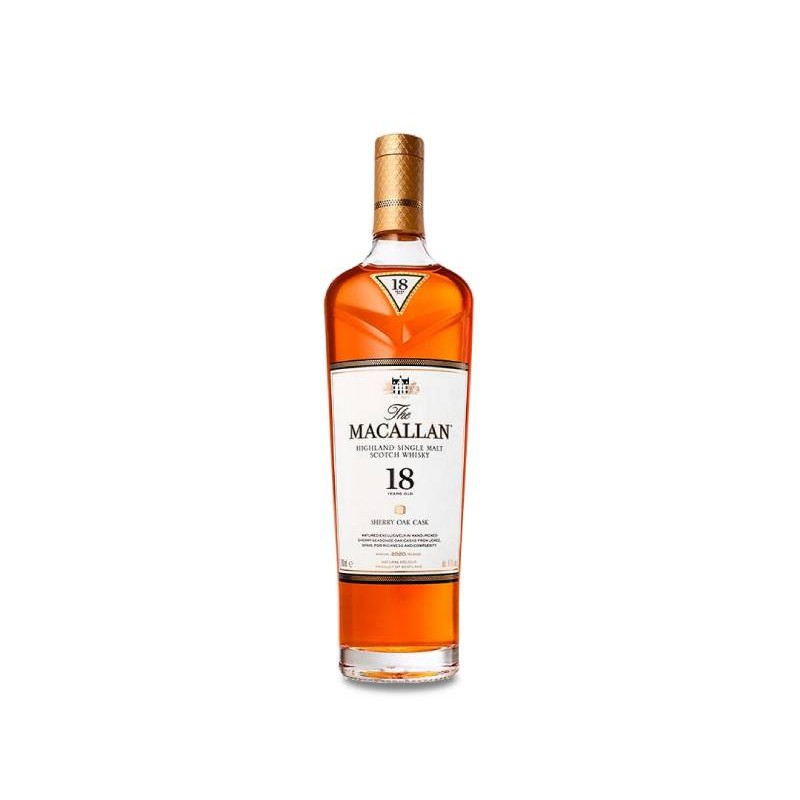 Image of The Macallan 18 Jahre Sherry Oak Scotch Whisky 70 cl.