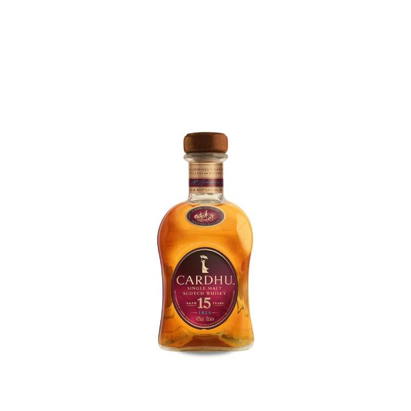 Cardhu 15 Jahre Single Malt Scotch Whisky  70 cl.