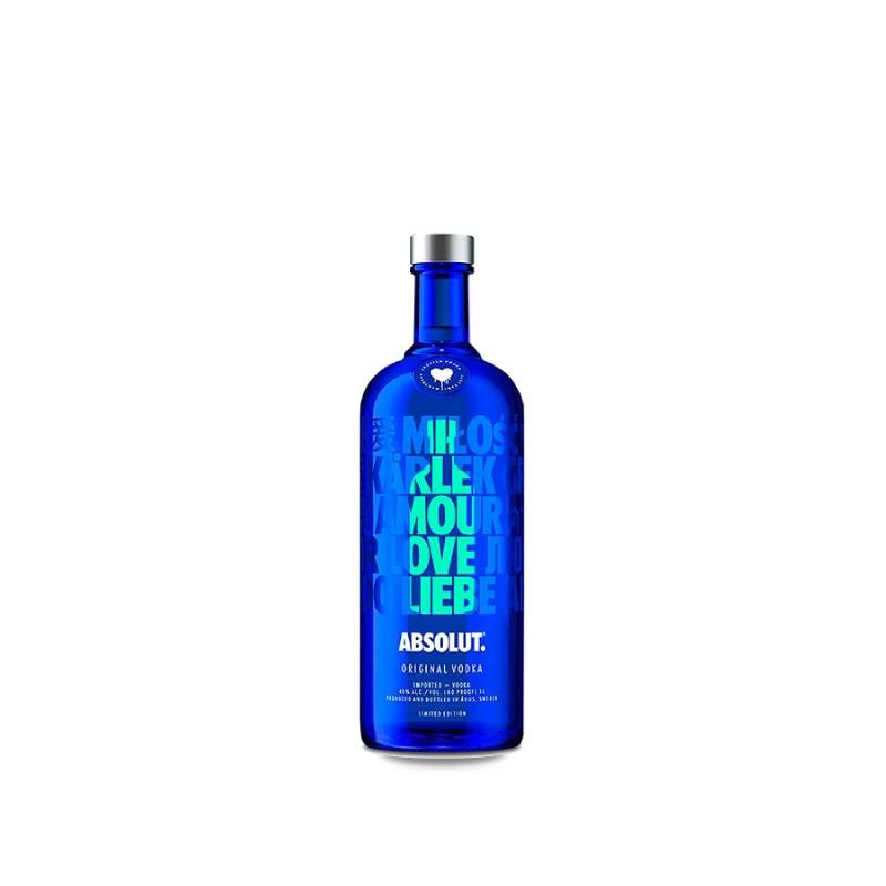Image of Absolut Vodka Drop of Love 70 cl.