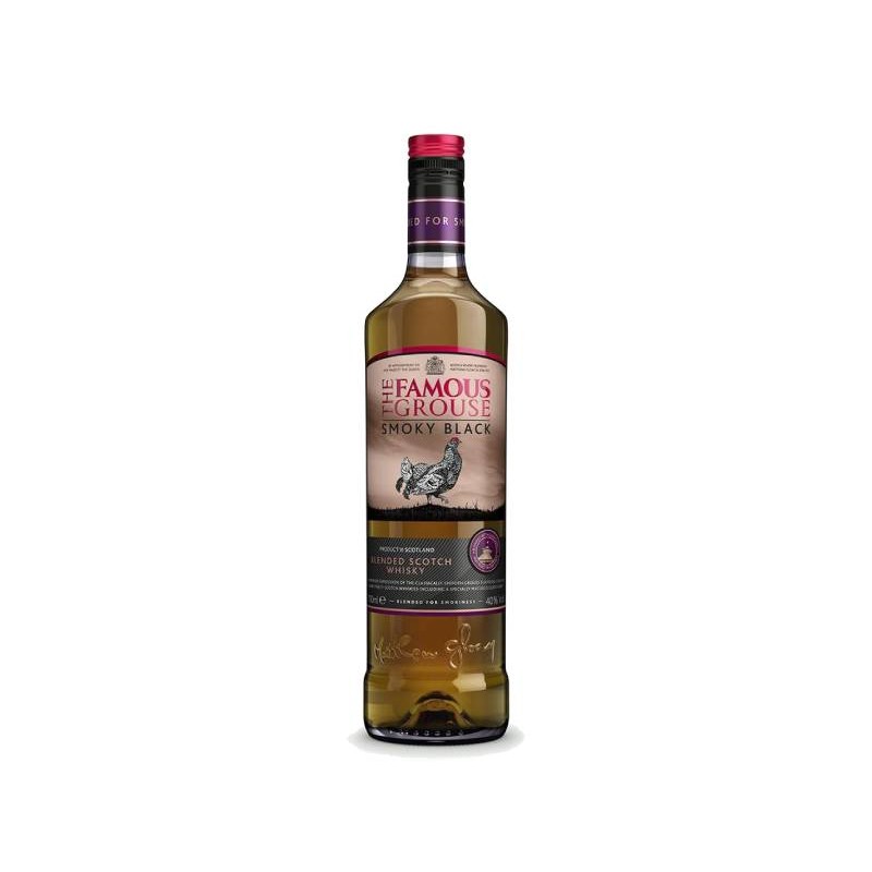 Image of The Famous Grouse Smoky Black Blended Scotch Whisky 1 Liter