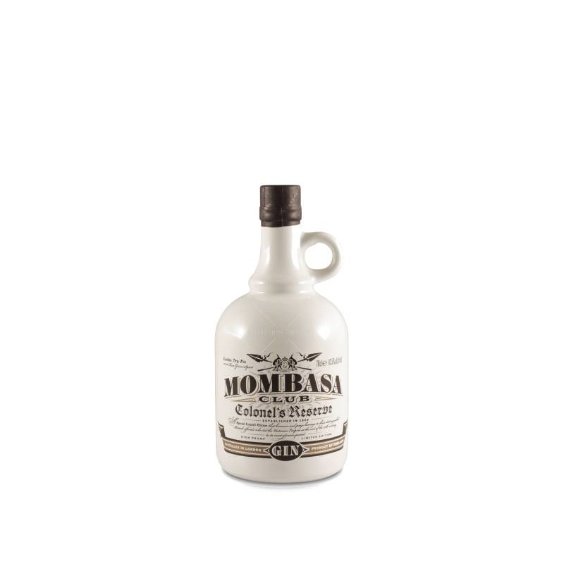 Image of Mombasa Club Colonel's Reserve London Dry Gin 70 cl.