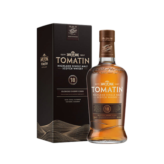 Tomatin 18 Años Whisky 70 cl.