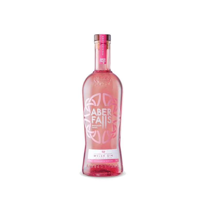 Image of Aber Falls Rhubarb and Ginger Gin 70 cl.