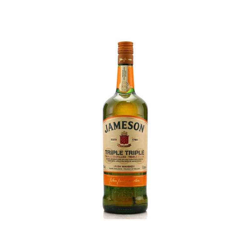 Jameson Triple Triple Irish Whiskey  1 Liter