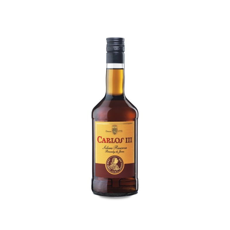 Image of Carlos III Solera Reserva Brandy 70 cl.