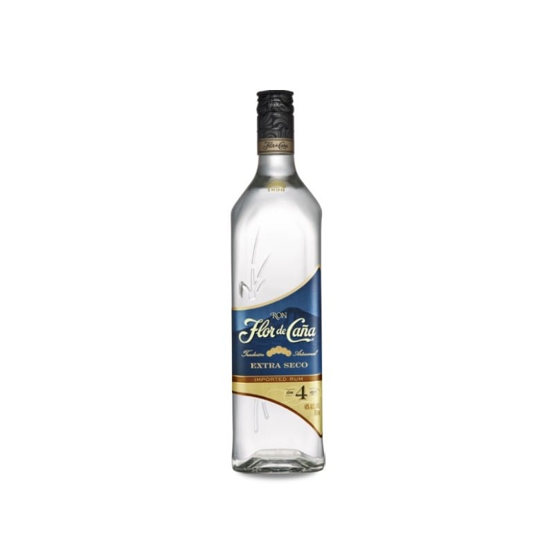 Image of Flor de Caña Extra Dry 4 Jahre Rum 70 cl.