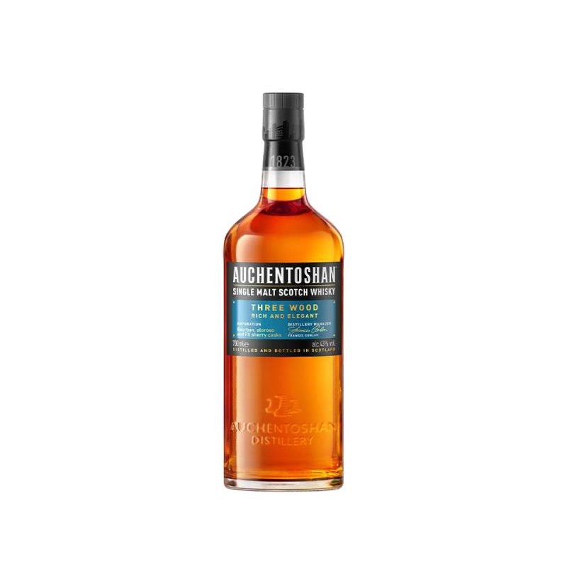 Image of Auchentoshan Three Wood Single Malt Scotch Whisky 70 cl.
