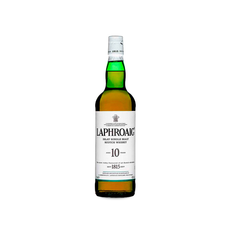 Image of Laphroaig 10 Jahre Single Malt Scotch Whisky 70 cl.
