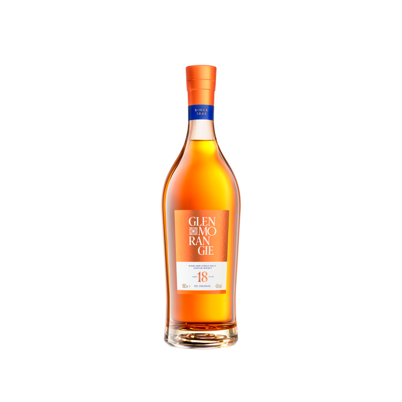 Image of Glenmorangie 18 Jahre Single Malt Scotch Whisky 70 cl.
