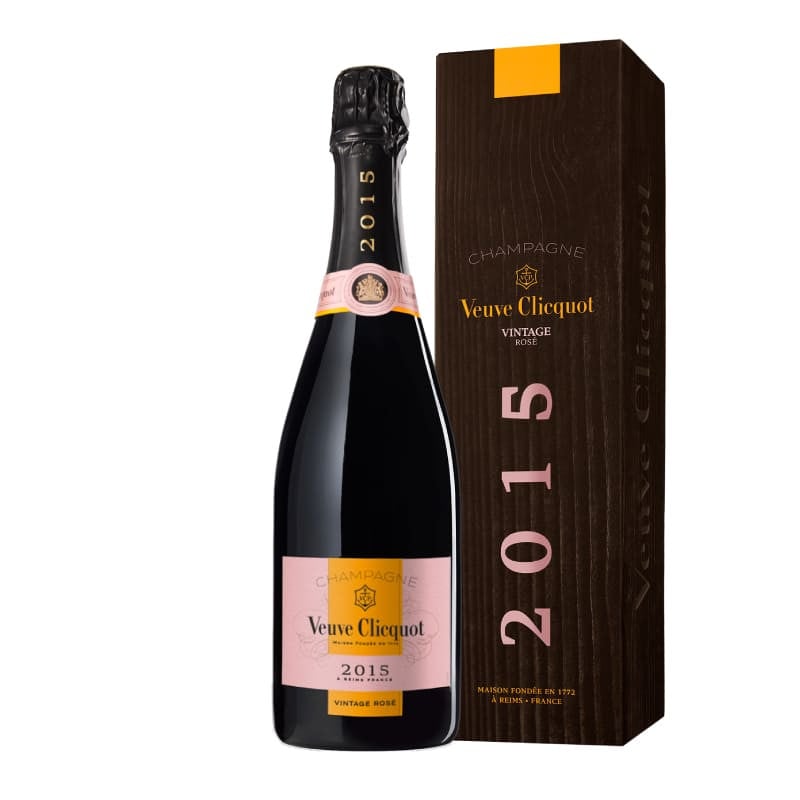 Image of Etui 1 flasche Veuve Clicquot Vintage Brut Rosé Geschenk 2015