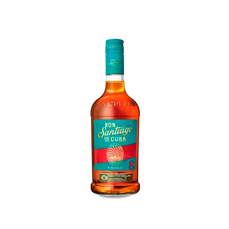 Image of Santiago de Cuba 8 años Añejo 70 cl.