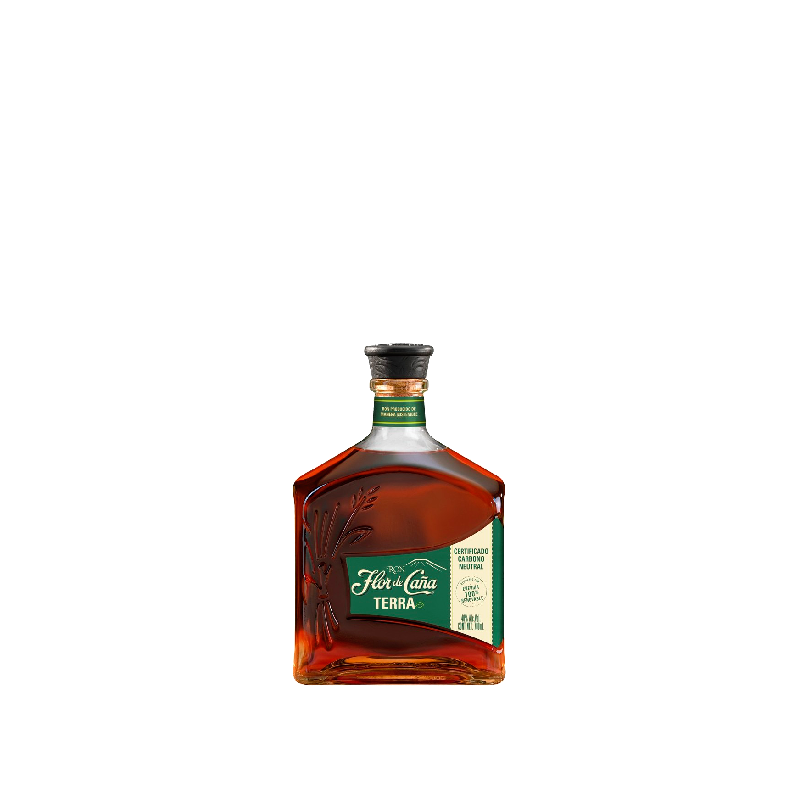 Image of Flor de Caña 15 años Terra 70 cl 70 cl.