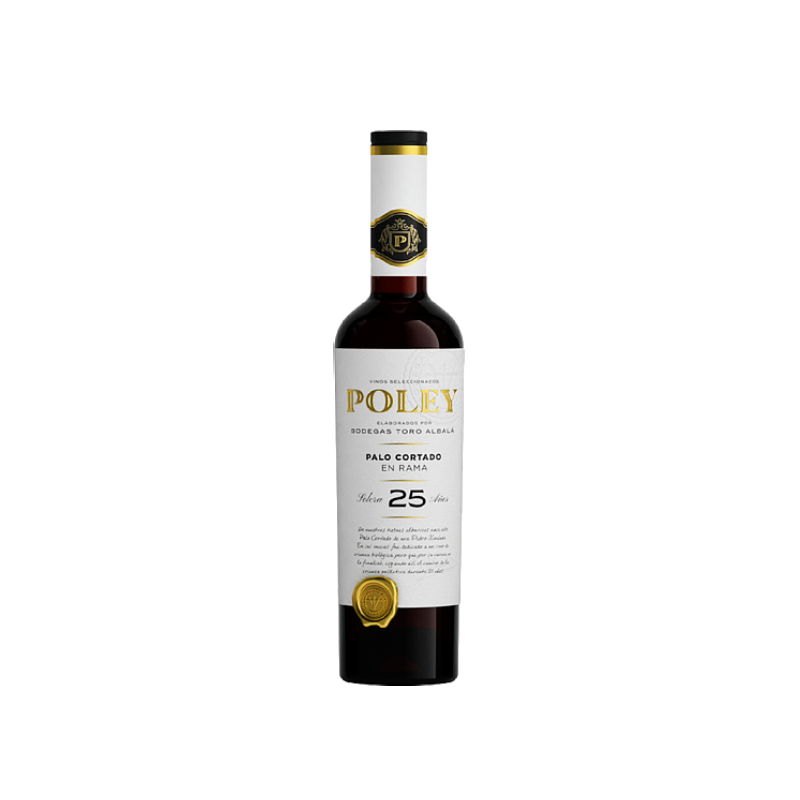 Image of Toro Albalá Poley Palo Cortado en Rama Solera 25 Años 50 cl.