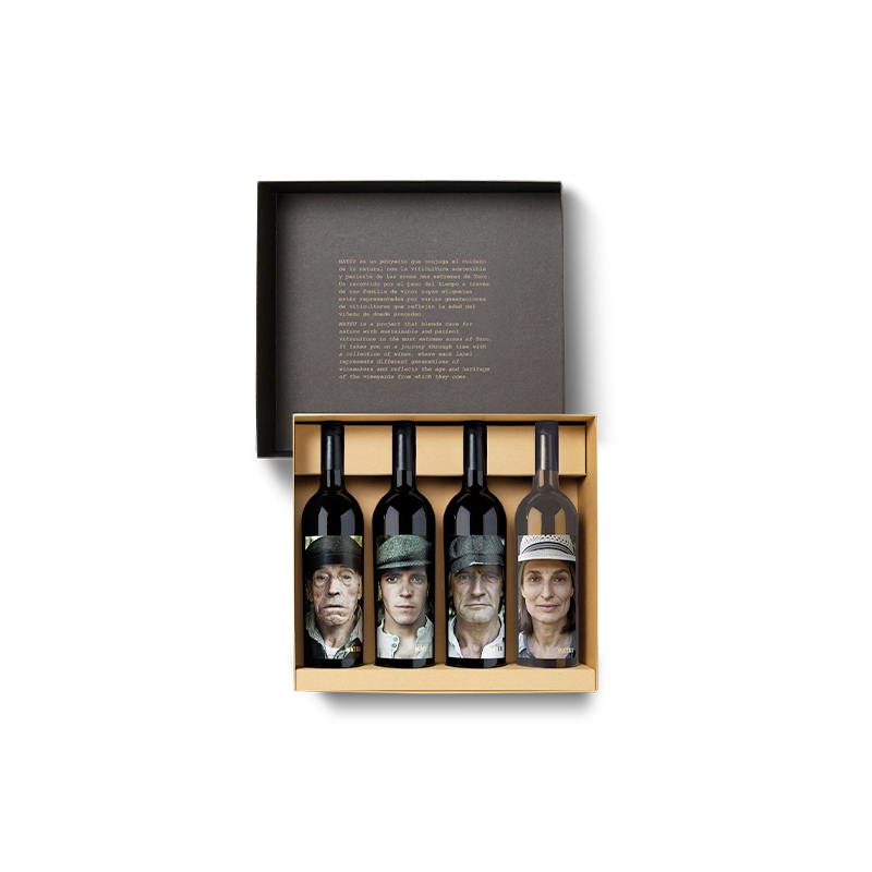 Estuche 4 botellas Matsu Geschenk