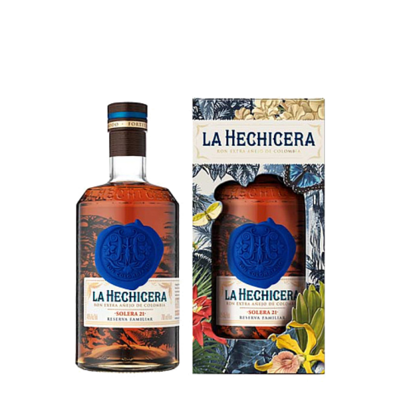La Hechicera Reserva Familiar con estuche 70 cl.