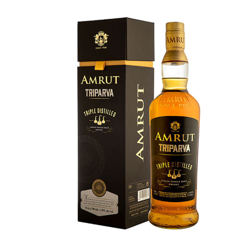 Image of Amrut "Triparva" Triple Distilled 70 cl.