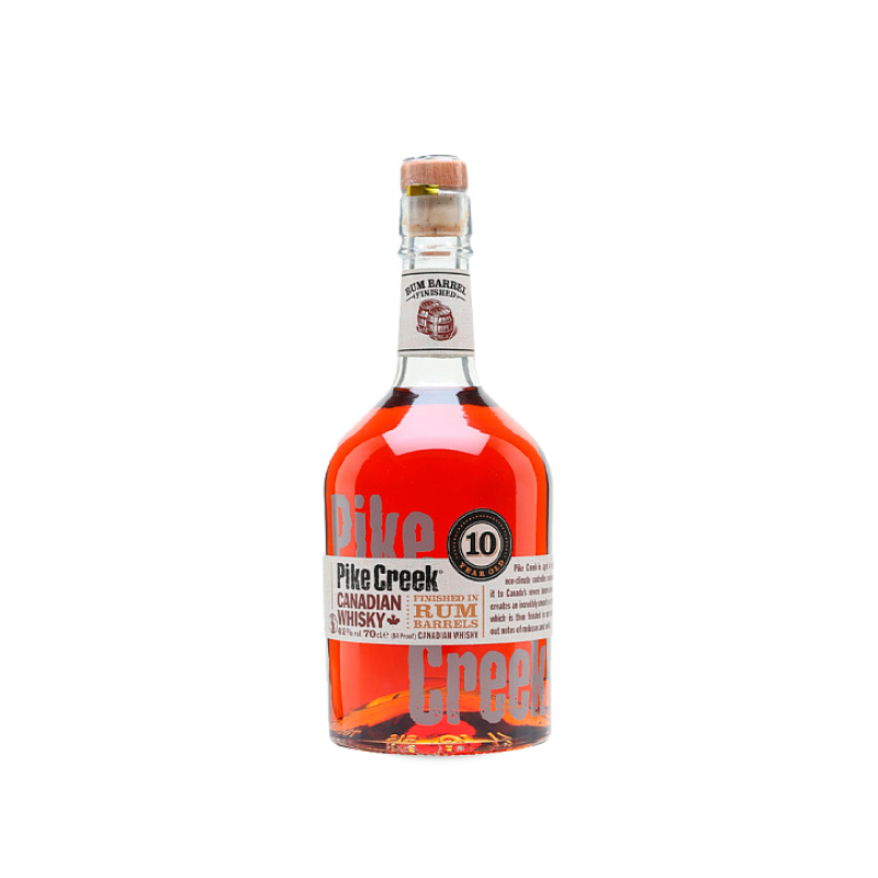 Image of Pike Creek 10 YO Rum Barrel Finish 70 cl.