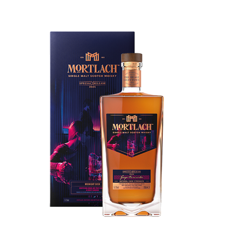 Image of Mortlach Midnight Dusk Special Release 2024 mit Geschenkbox 70 cl.